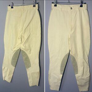 English 28 White 'Prestige' Breeches